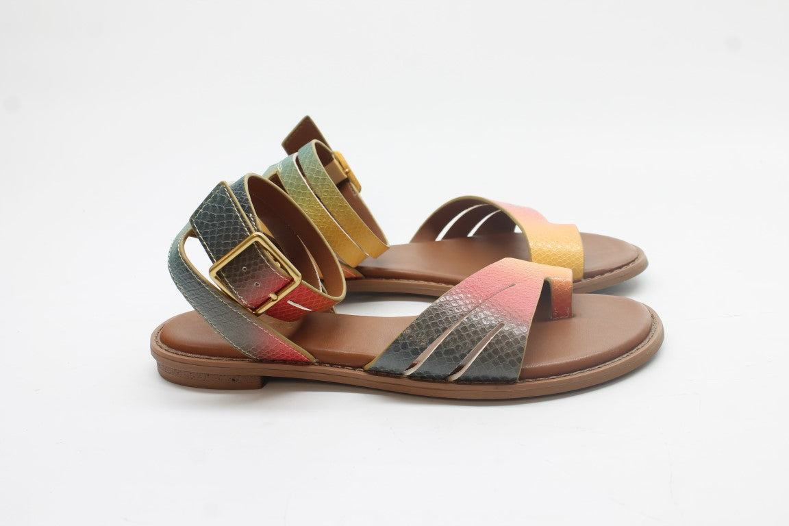 Franco Sarto Women's L-Greene Gladiator Sandals Floor Sample