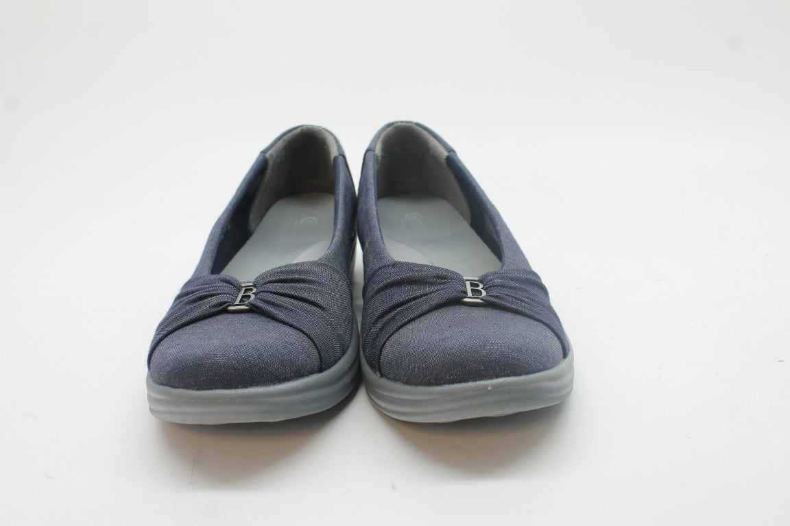 BZees Women's Paige Slip On Ballet Flats Floor Sample