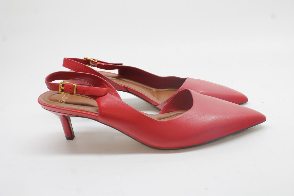 Franco Sarto Women's Kimberly Pointed Toe Slingback Pump Floor Sample