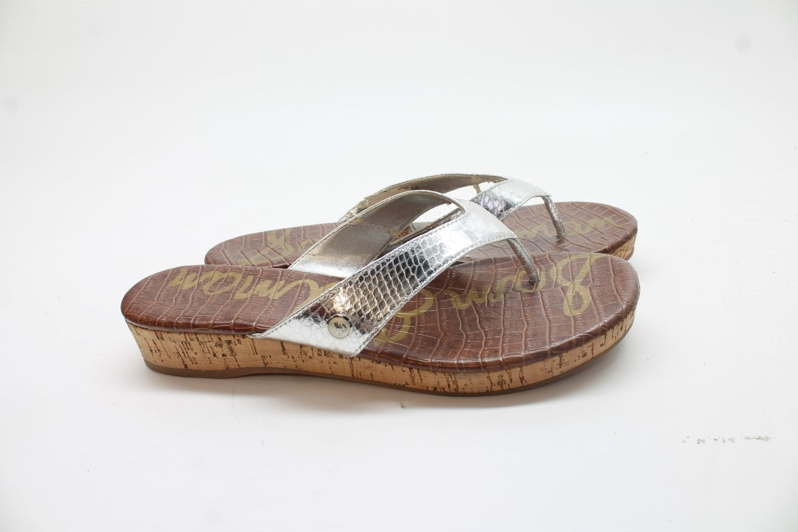 Sam Edelman Women's Tanya Thong Toe Post Low Platform Sandal Floor Sample