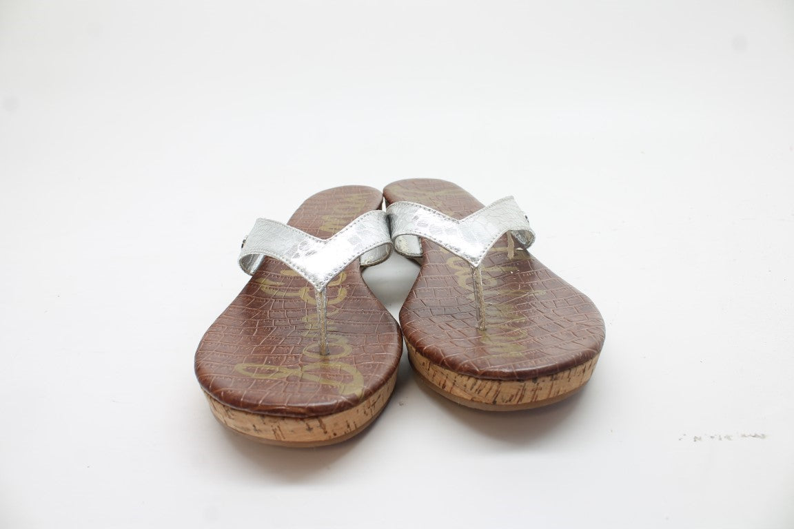 Sam Edelman Women's Tanya Thong Toe Post Low Platform Sandal Floor Sample