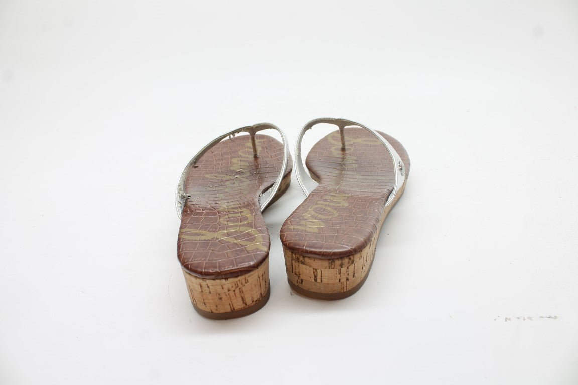 Sam Edelman Women's Tanya Thong Toe Post Low Platform Sandal Floor Sample