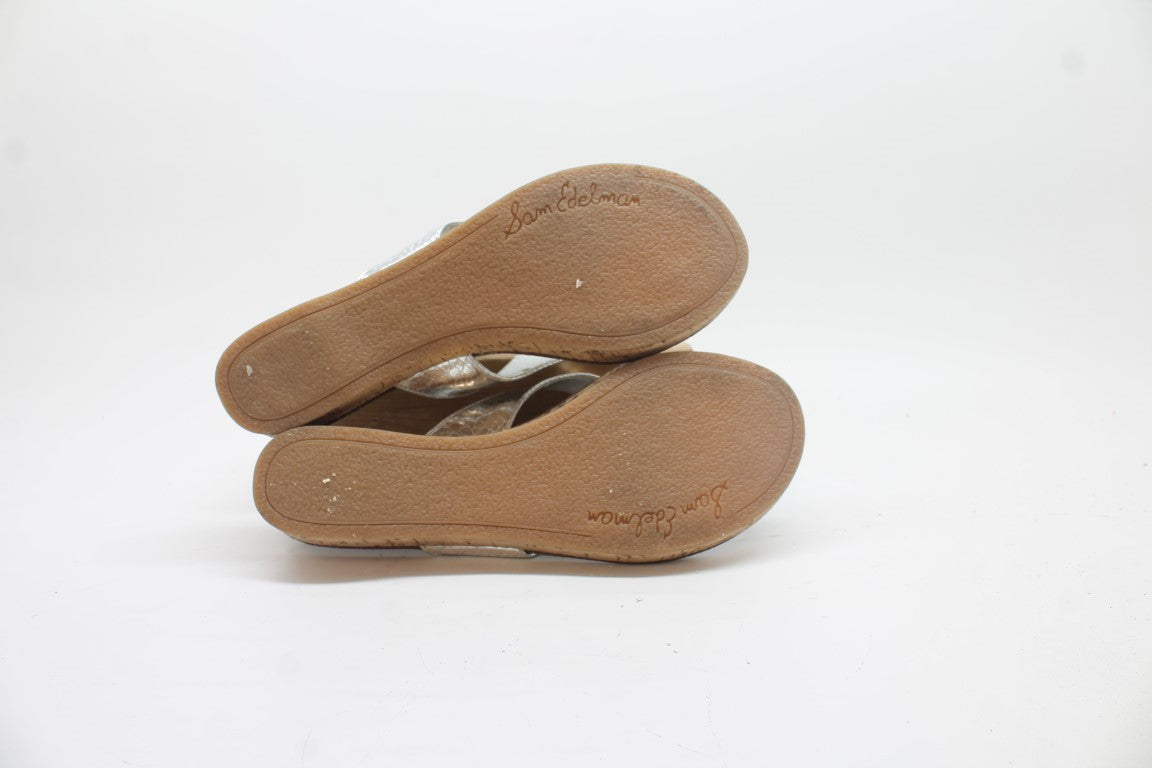 Sam Edelman Women's Tanya Thong Toe Post Low Platform Sandal Floor Sample