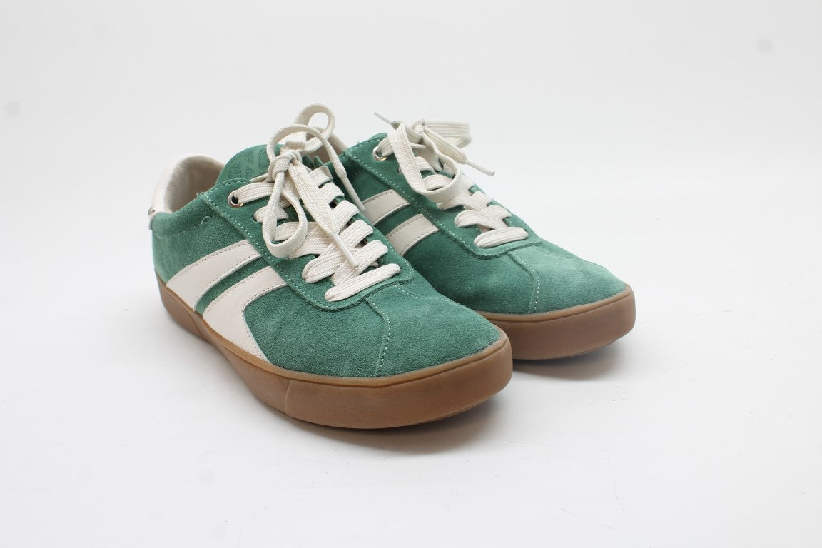 Lilypad Green Suede