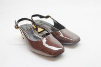 Cappuccino Brown Faux Leather