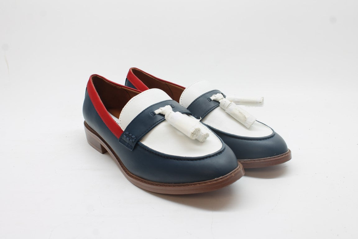 Navy/White/Red Synthetic