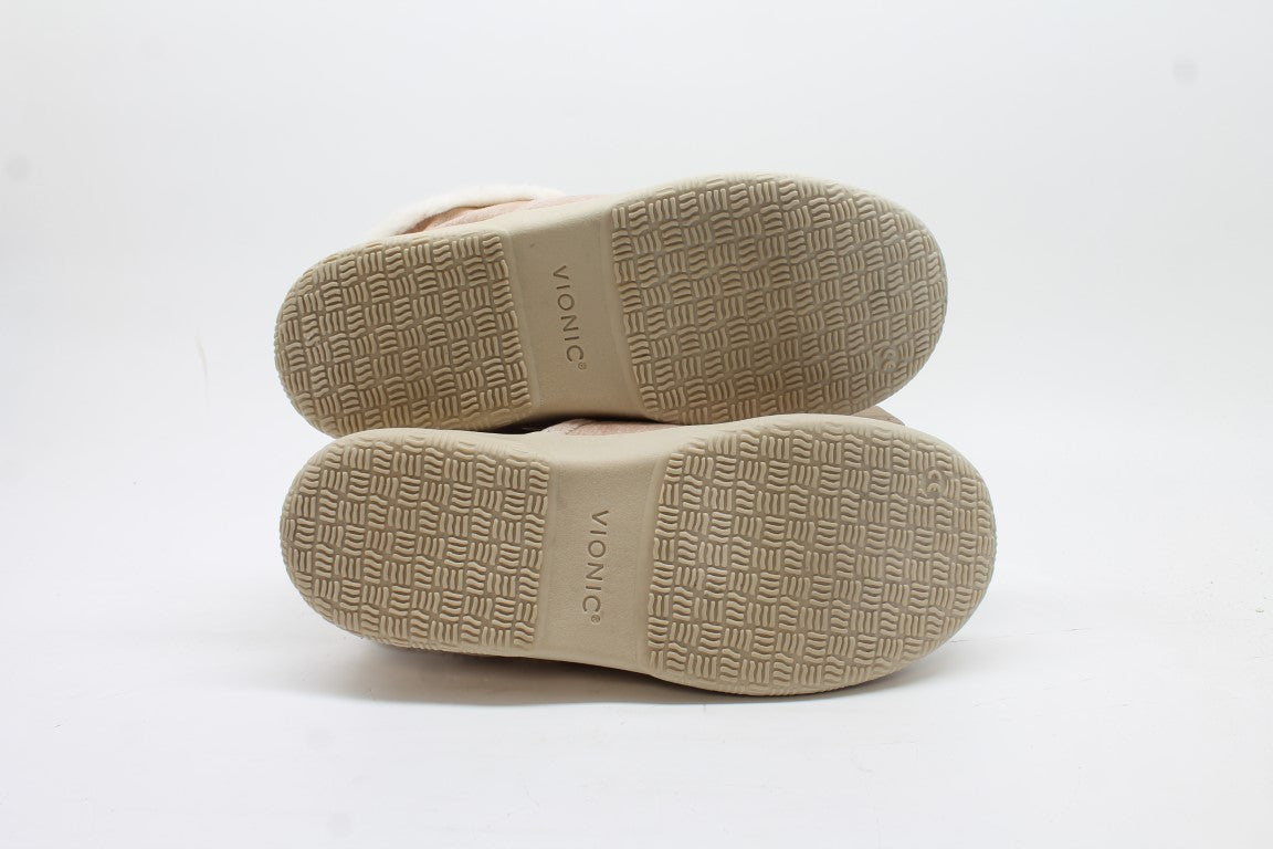 Vionic Women's Clare Cozy Collar Slippers Floor Sample