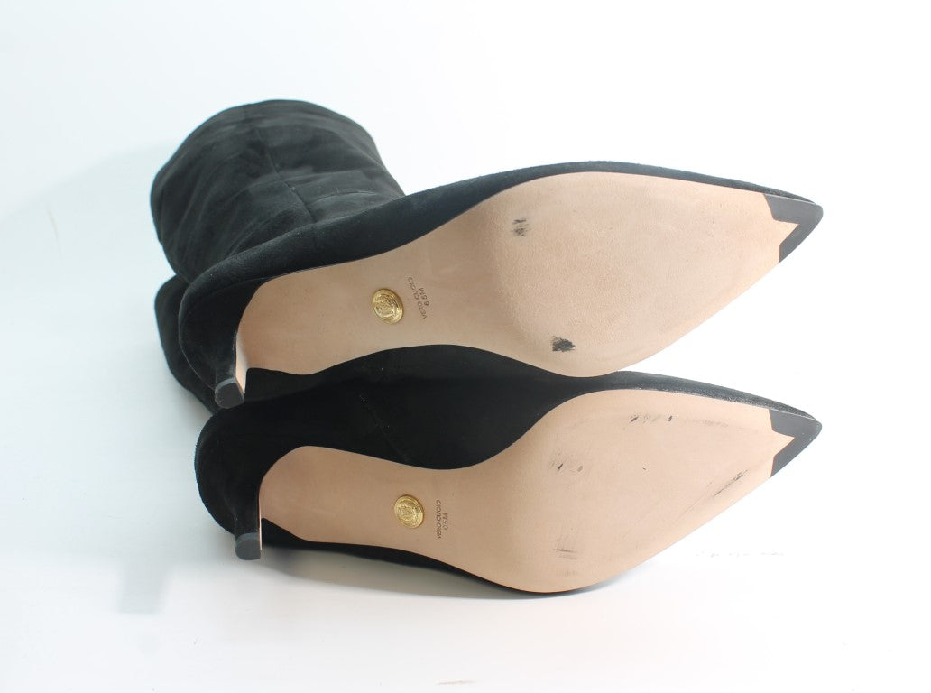 Veronica Beard Womens Lisa Tall Stiletto Heel Boots Floor Sample