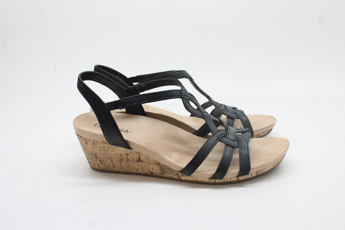 LifeStride Monaco 2 Women's Strappy Wedge Sandals Floor Sample