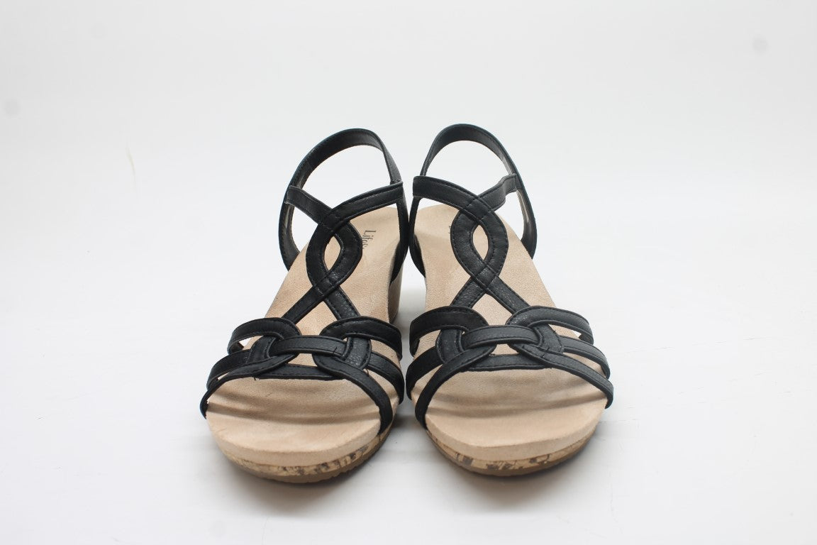 LifeStride Monaco 2 Women's Strappy Wedge Sandals Floor Sample