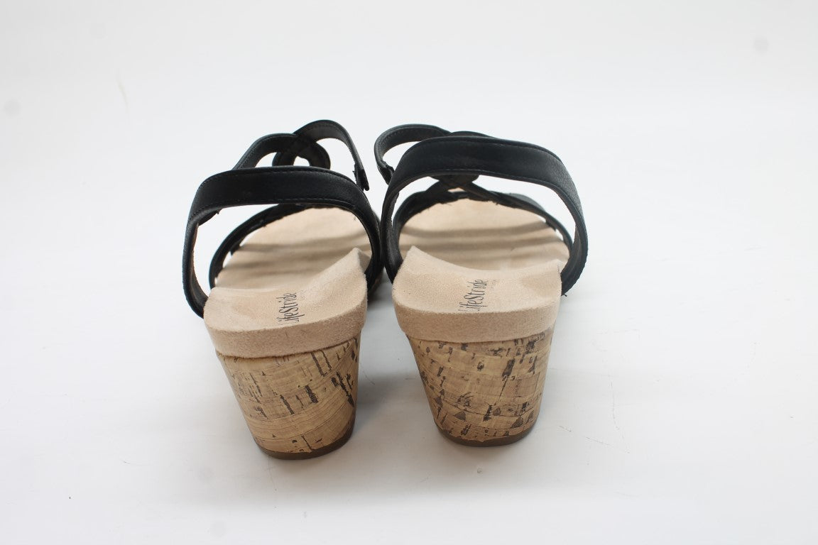 LifeStride Monaco 2 Women's Strappy Wedge Sandals Floor Sample