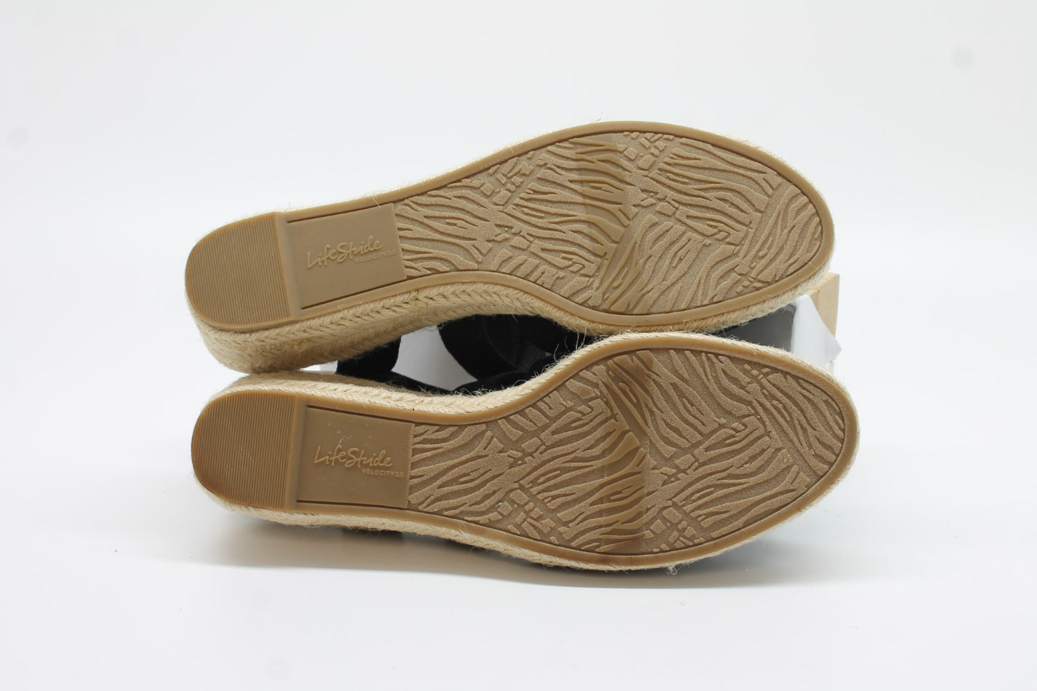 LifeStride Women's Kimball Espadrille Wedge Sandal Floor Sample
