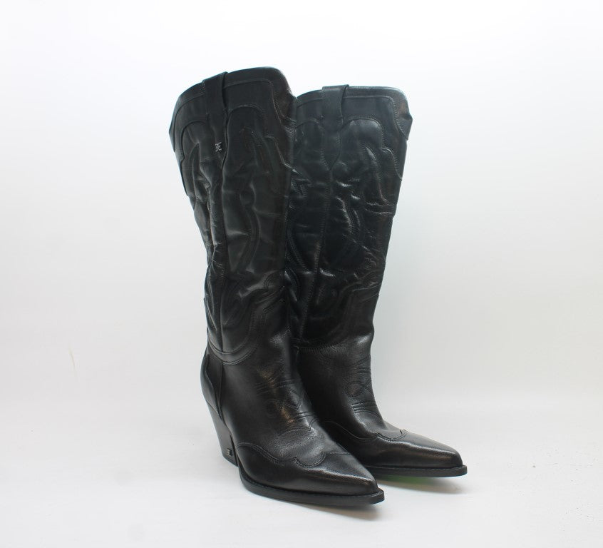 Black Wide Calf