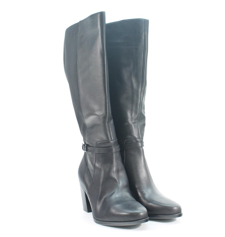 Black Extra Wide Calf