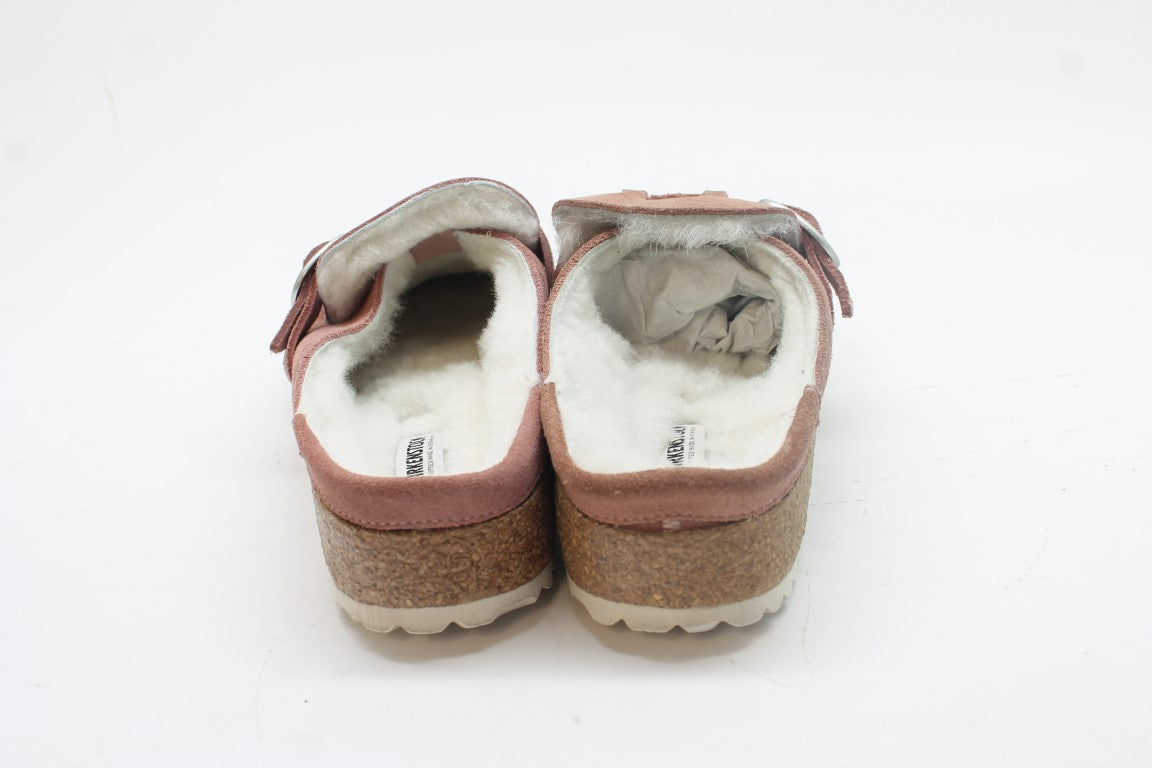 Birkenstock Women's Buckley Shearling Clogs Floor Sample