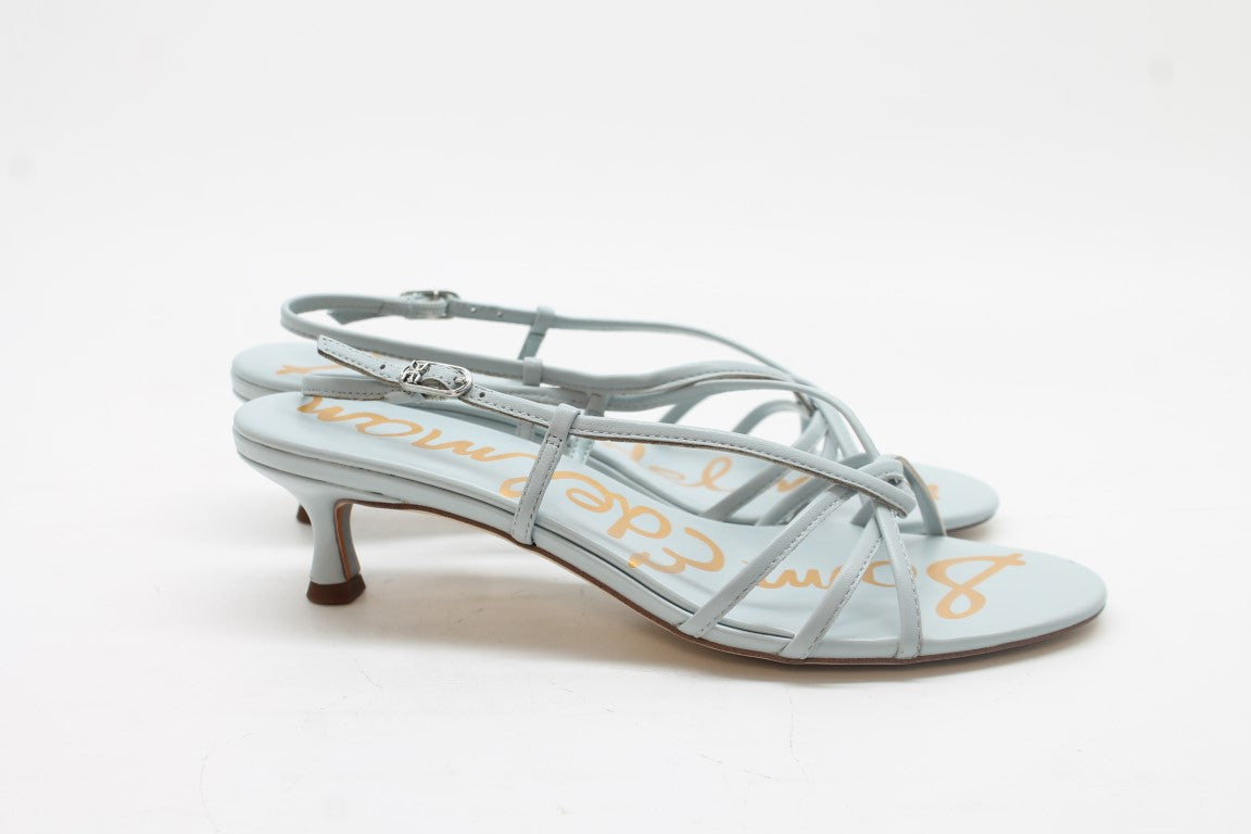 Sam Edelman Women's Cressa Strappy Kitten Heel Sandals Floor Sample