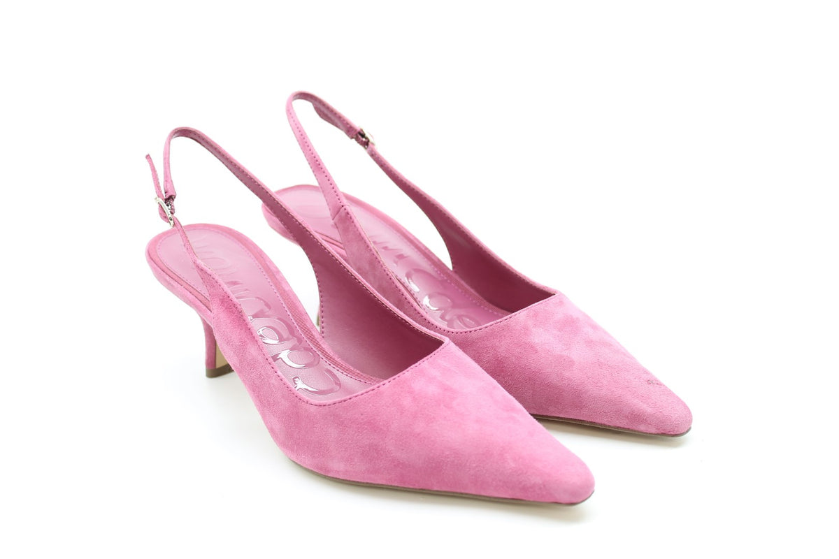 Fuchsia Frost Suede