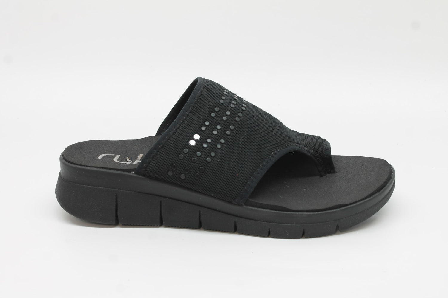 Ryka Women's Elegance Toe Loop Slide Sandal Floor Sample