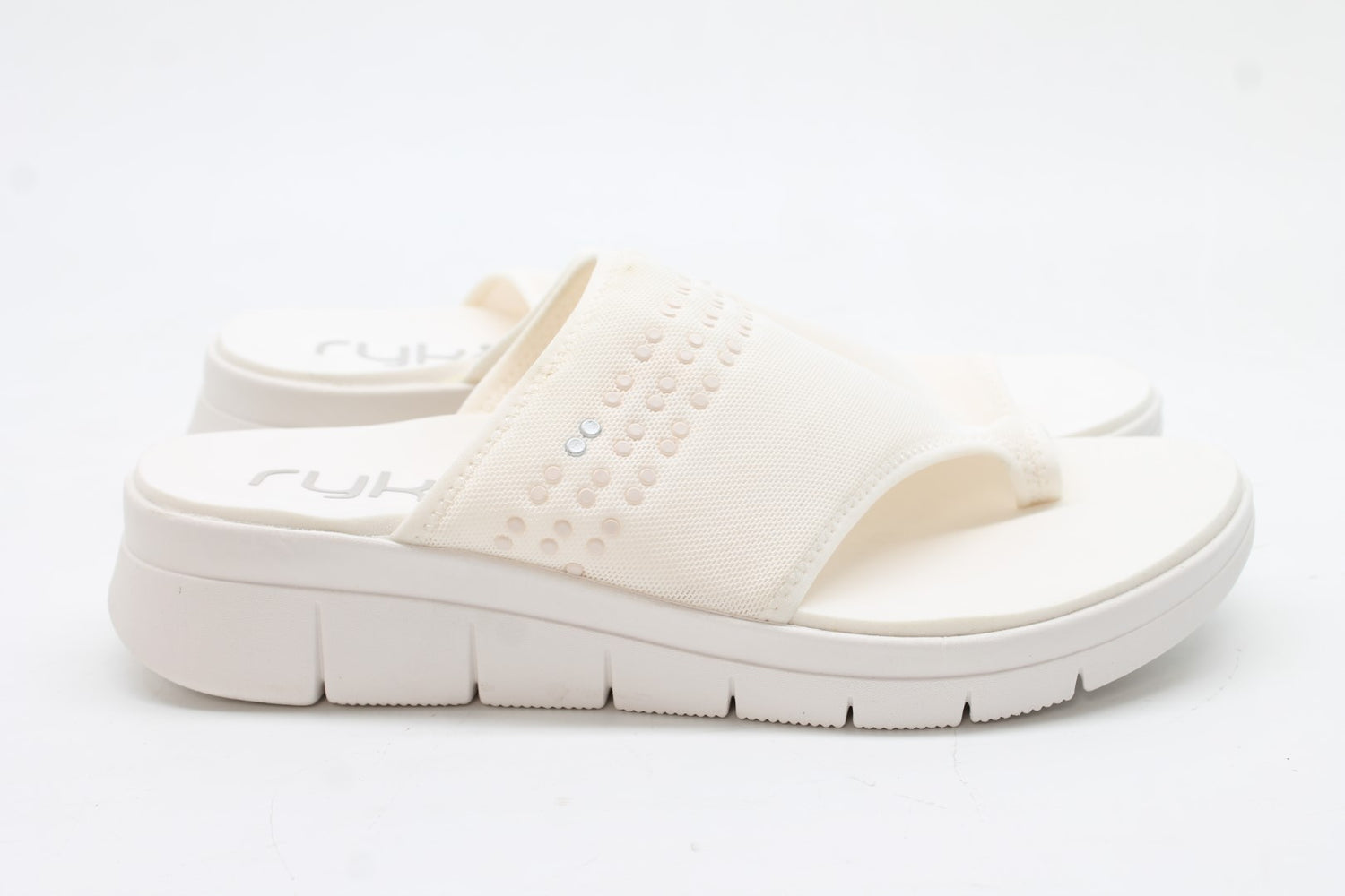 Ryka Women's Elegance Toe Loop Slide Sandal NW/OB