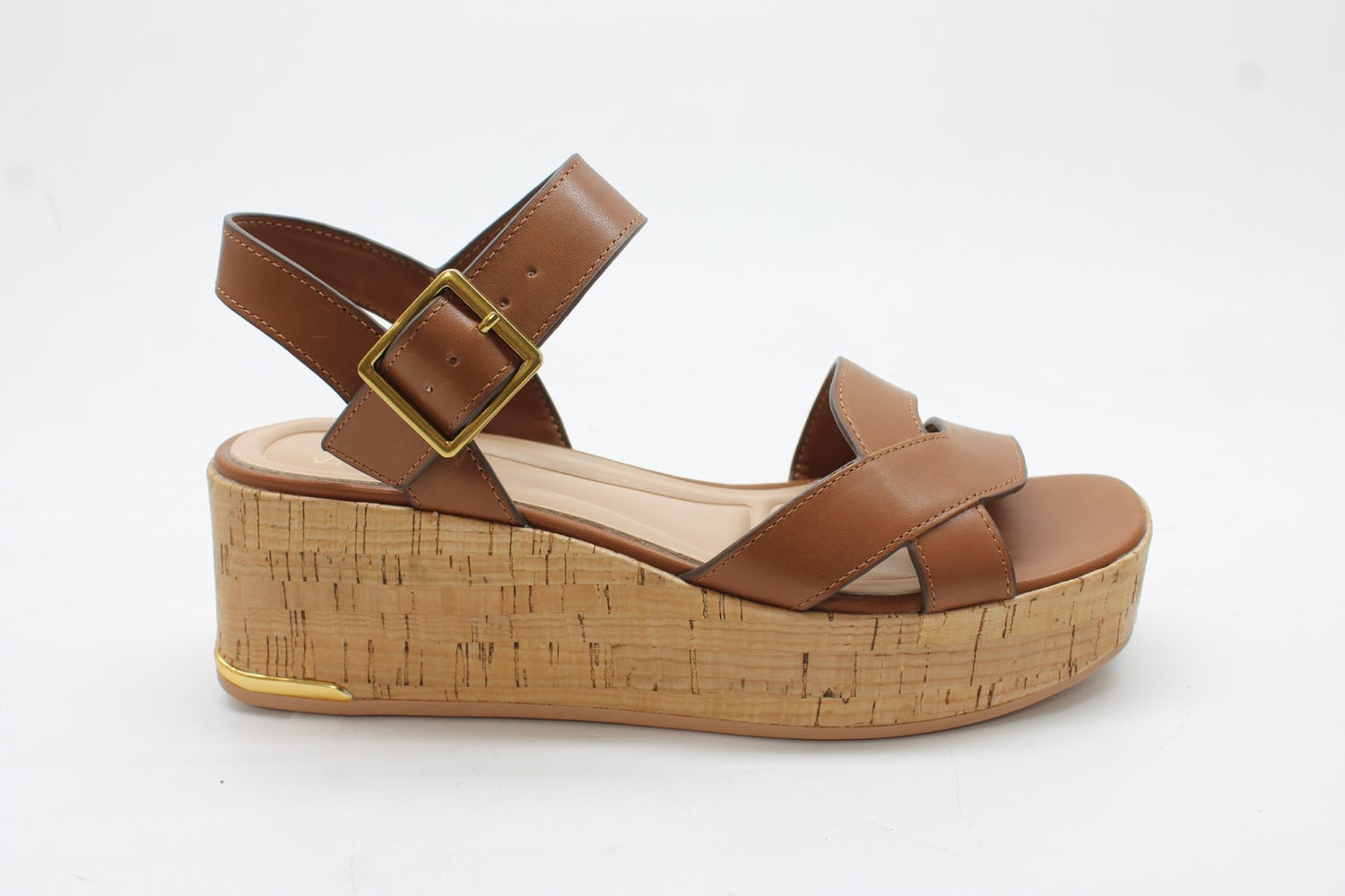 Franco Sarto Women's A-Tilly Platform Wedge Sandal Floor Sample