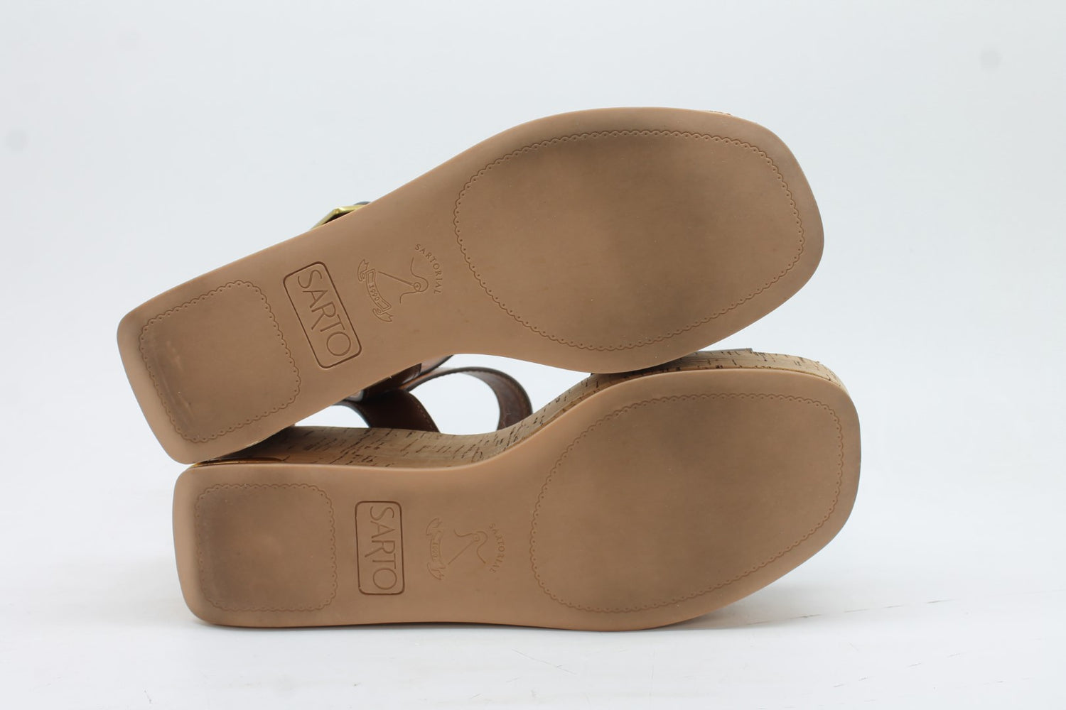 Franco Sarto Women's A-Tilly Platform Wedge Sandal Floor Sample