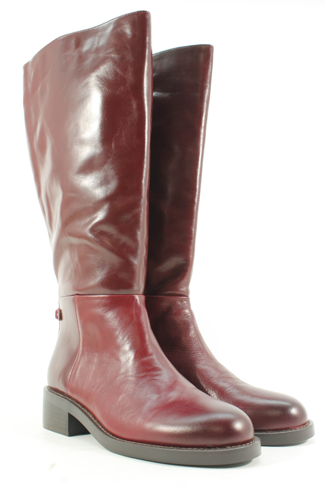 French Burgundy Wide Calf