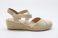 LifeStride Women's Kimball Espadrille Wedge Sandal Floor Sample