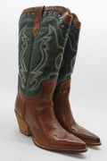 Green/Copper Wide Calf