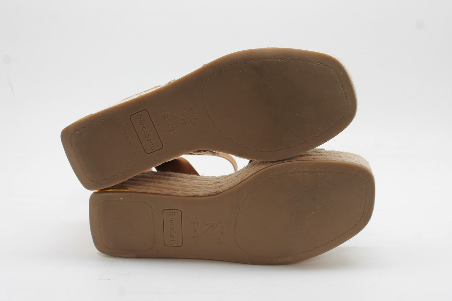 Franco Sarto Women's L-Tiffany Platform Espadrille Sandals Floor Sample