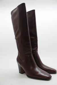 Berry Red Wide Calf