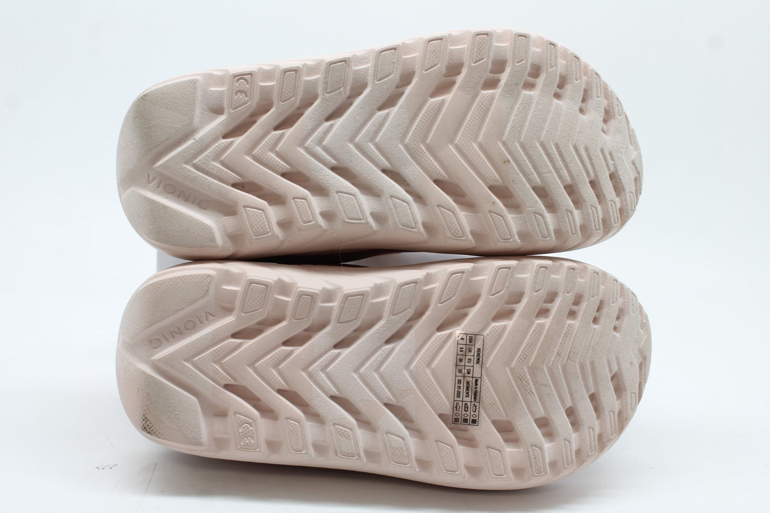 Vionic Unisex Renewal Slide Sandals Floor Sample
