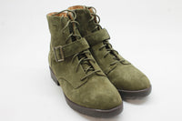 Dark Olive Suede