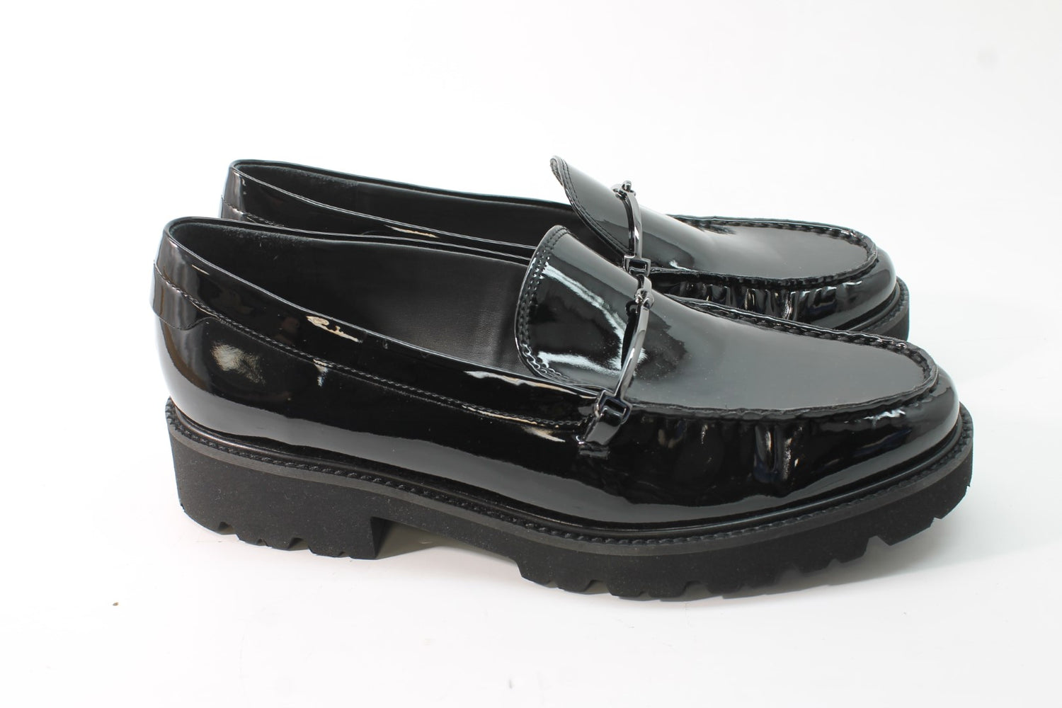 Franco Sarto Women's L-Senna Lug Sole Loafers Floor Sample