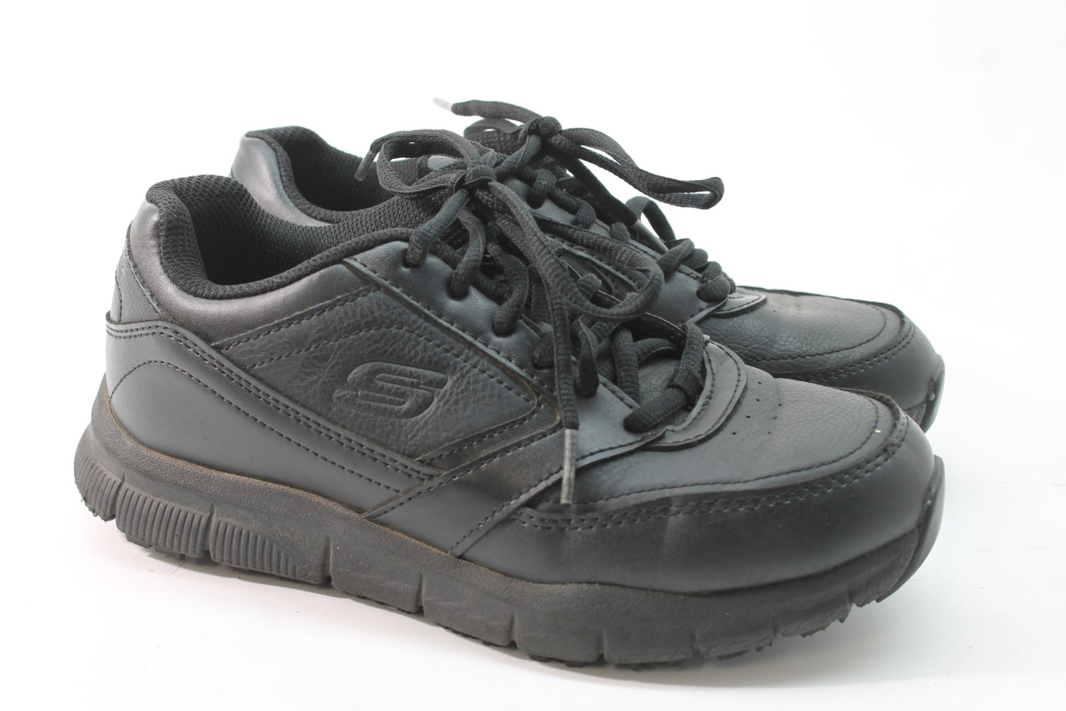 Skechers Women's Slip Resistant Relaxed Nampa Wyola Sneakers Floor Sample
