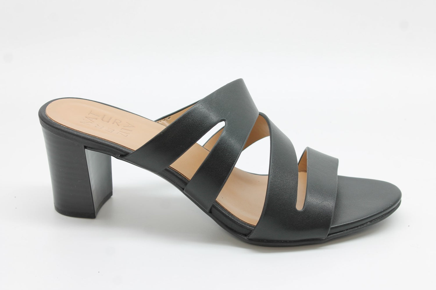 Naturalizer Beaming Women's Slide Heeled Sandals Floor Sample