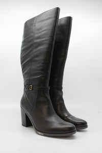 Dark Brown Wide Calf