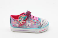 Skechers Girl's Twinkle Sparks Jumpin Clouds Sneakers Floor Sample