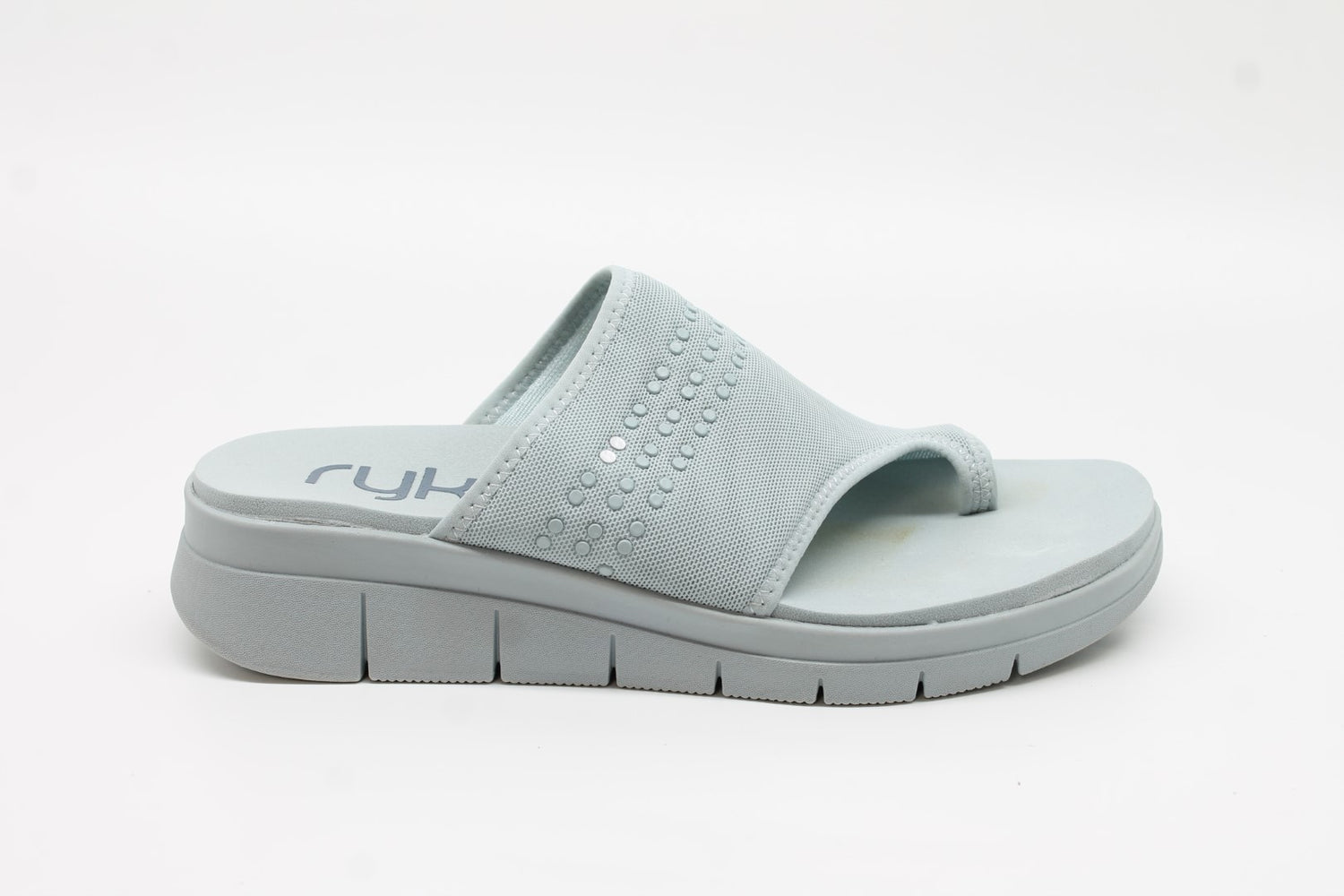 Ryka Women's Elegance Toe Loop Slide Sandal Floor Sample