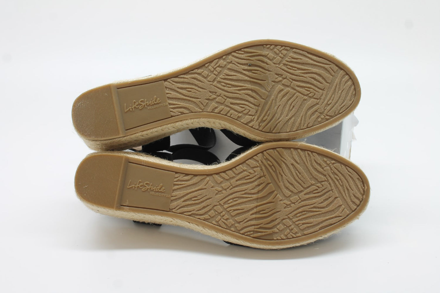 LifeStride Women's Kimmie Espadrille Wedge Sandal Floor Sample