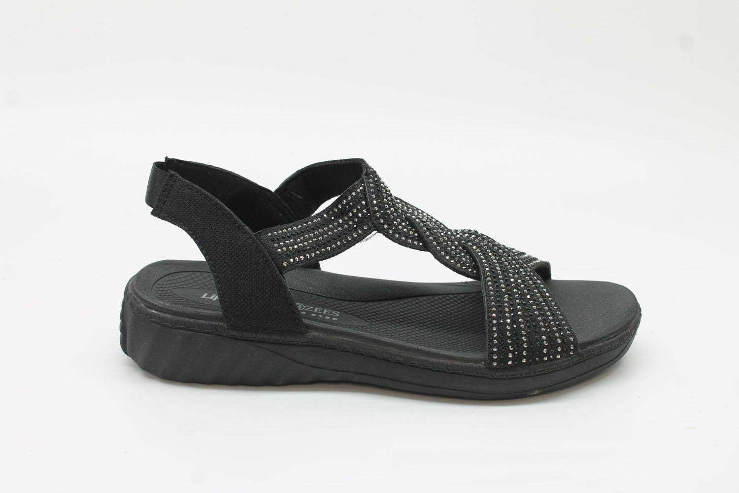 Bzees For Lifestride Women's Lilly Bright Strappy Sandal Floor Sample