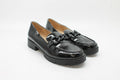 Black Faux Leather
