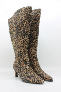 Leopard Print Narrow Calf