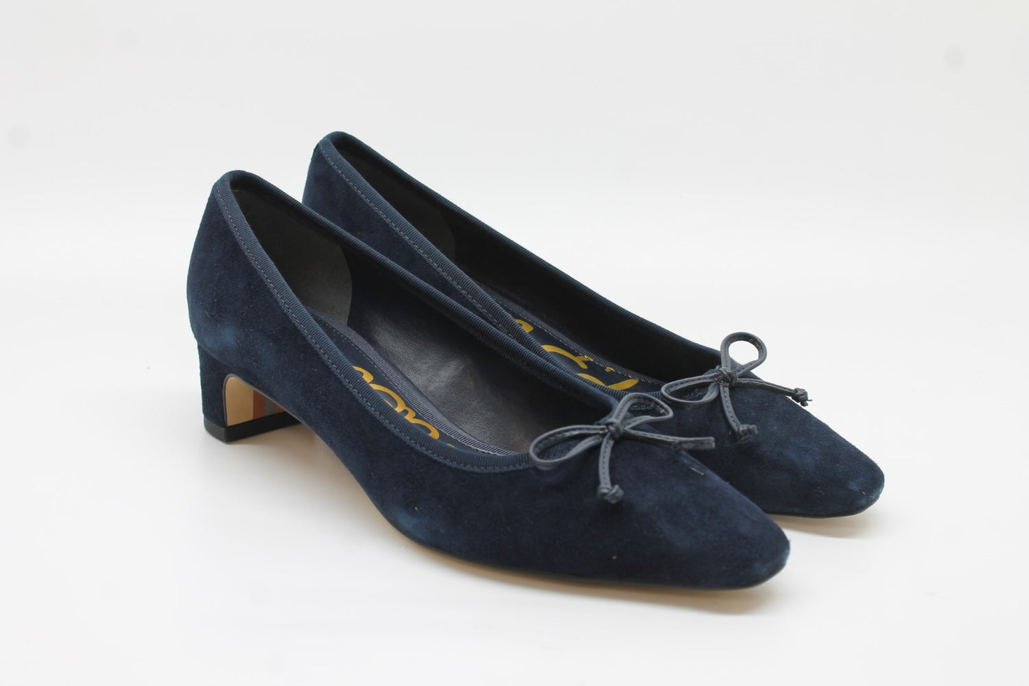 Navy Suede