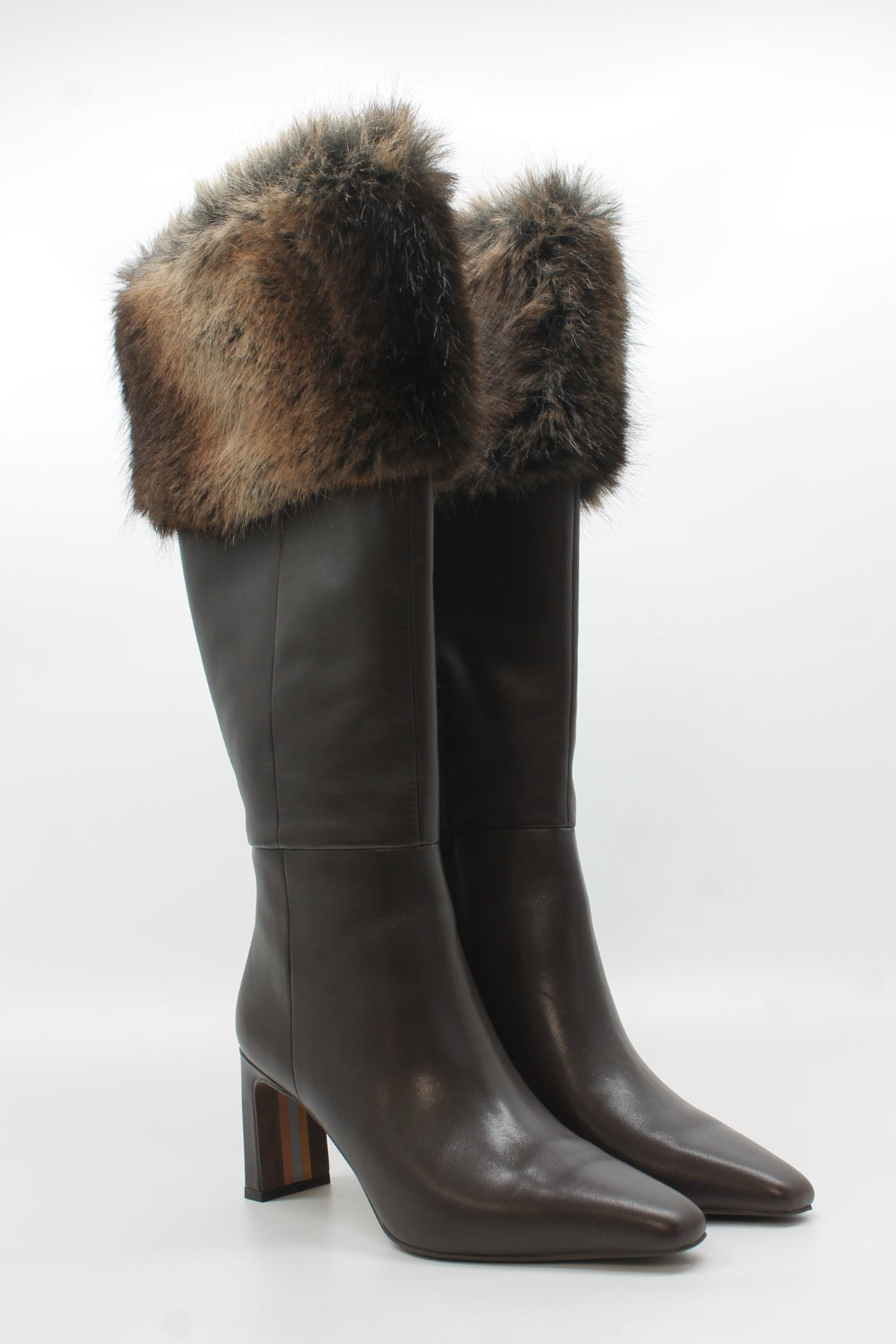 Brown Multi Wide Calf