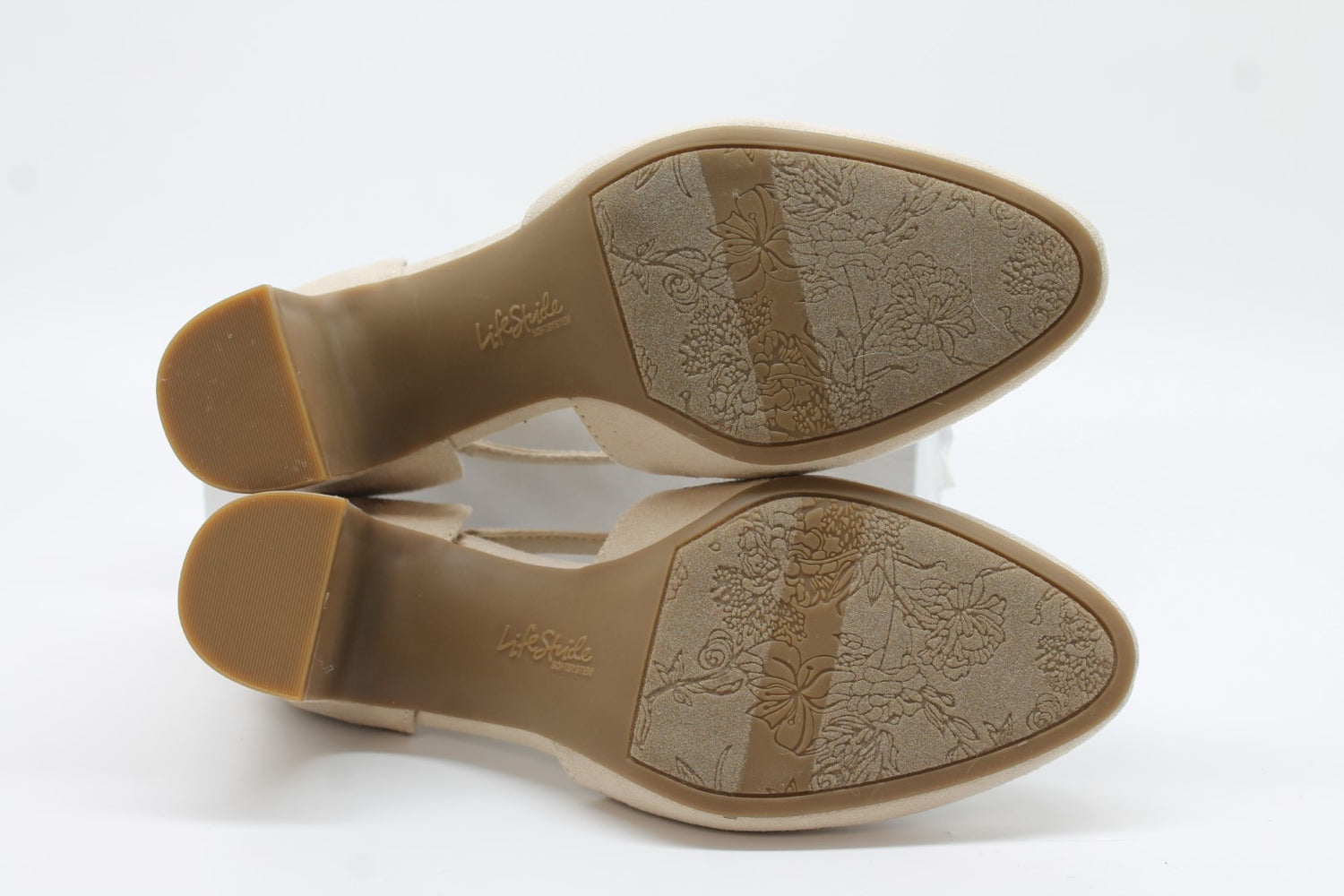 LifeStride Women's Tracy Strappy Block Heel Pumps Floor Sample