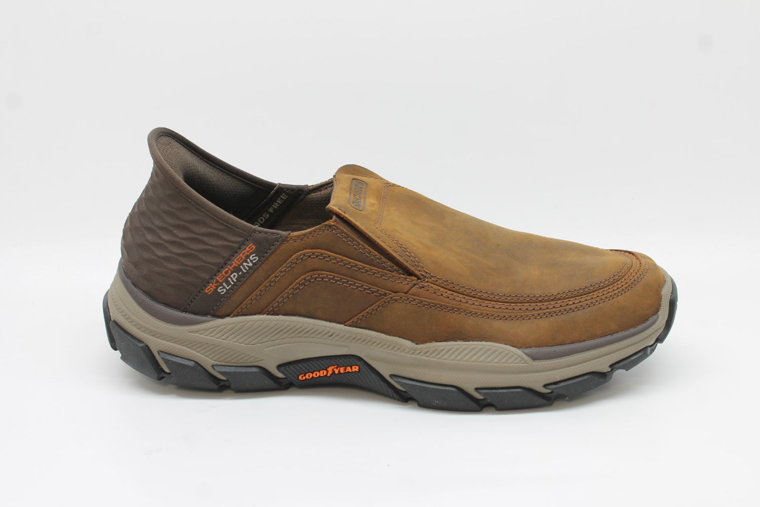 Skechers Men's Slip-Ins Respected Elgin Moc Toe Floor Sample
