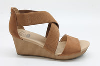 Dr. Scholl's Women's Barton Band Wedge Platform Sandals Floor Sample