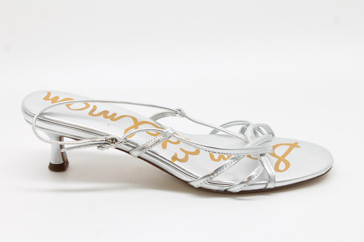Sam Edelman Women's Cressa Strappy Kitten Heel Sandals Floor Sample