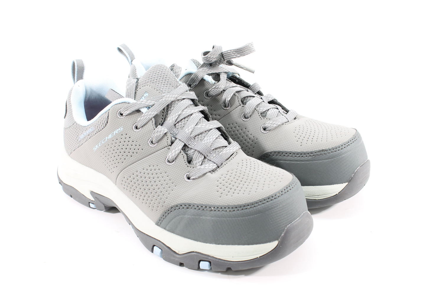 Grey/Aqua