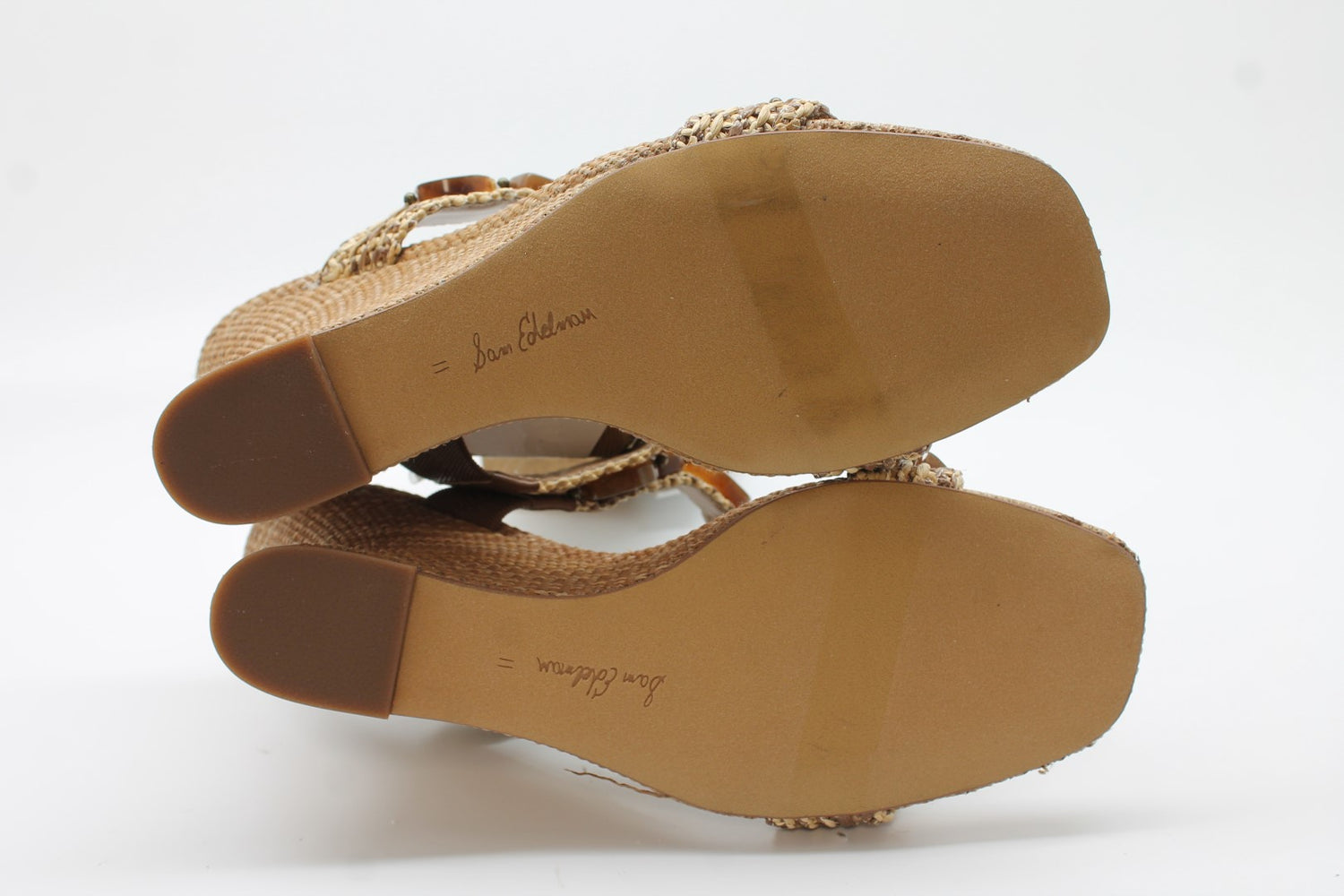 Sam Edelman Women's Dante Stone Wedge Sandal Floor Sample